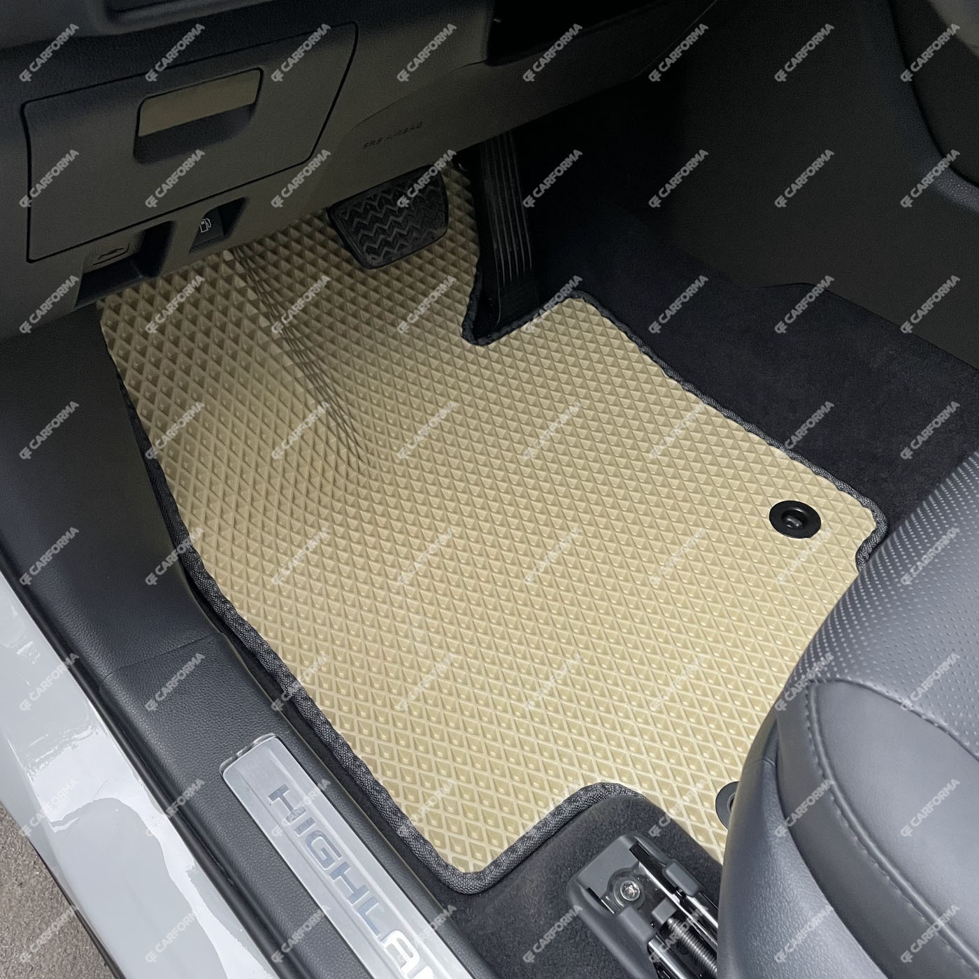 Ворсовые коврики на Toyota Highlander IV 2019&nbsp;-&nbsp;2025 в Калуге