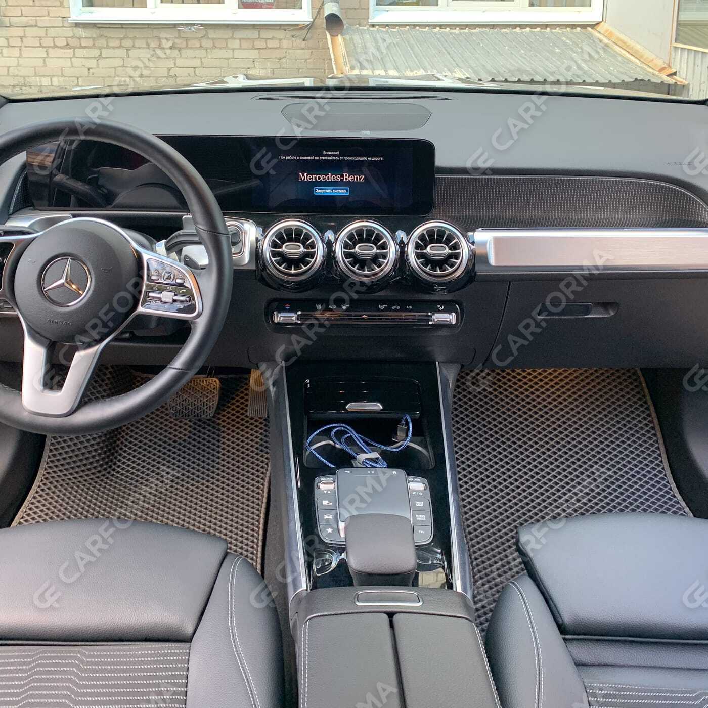 Коврики на Mercedes GLB (X247) 2019&nbsp;-&nbsp;2026 в Калуге