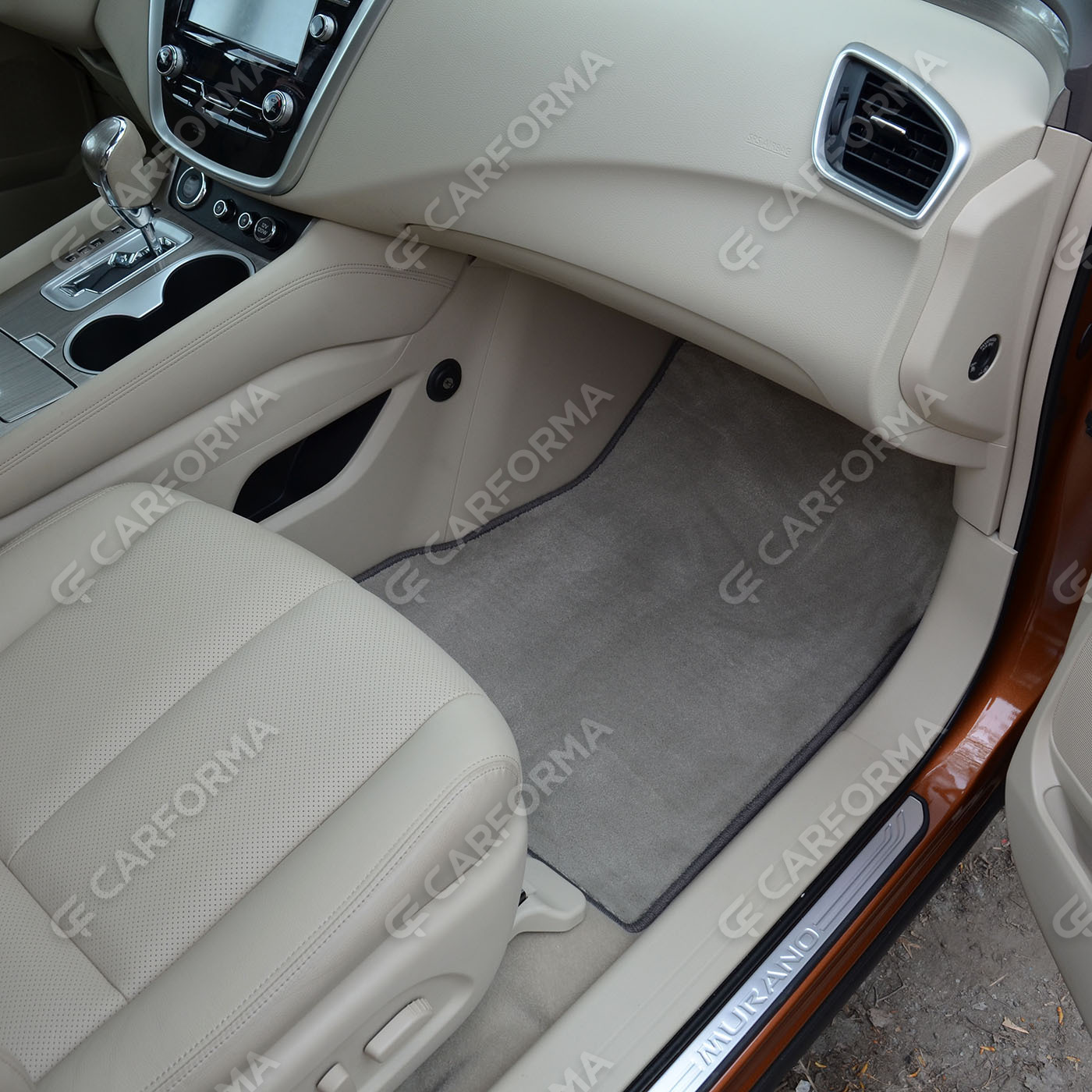 Ворсовые коврики на Nissan Murano (Z52) 2014&nbsp;-&nbsp;2022 в Калуге