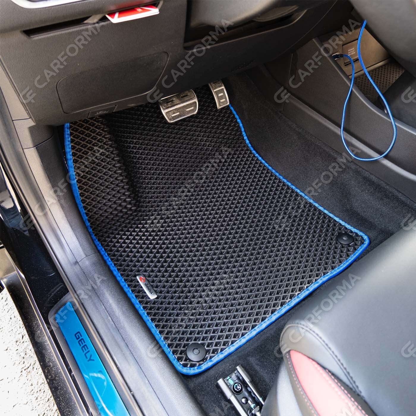 Ворсовые коврики на Geely Coolray 2018&nbsp;-&nbsp;2024 в Калуге