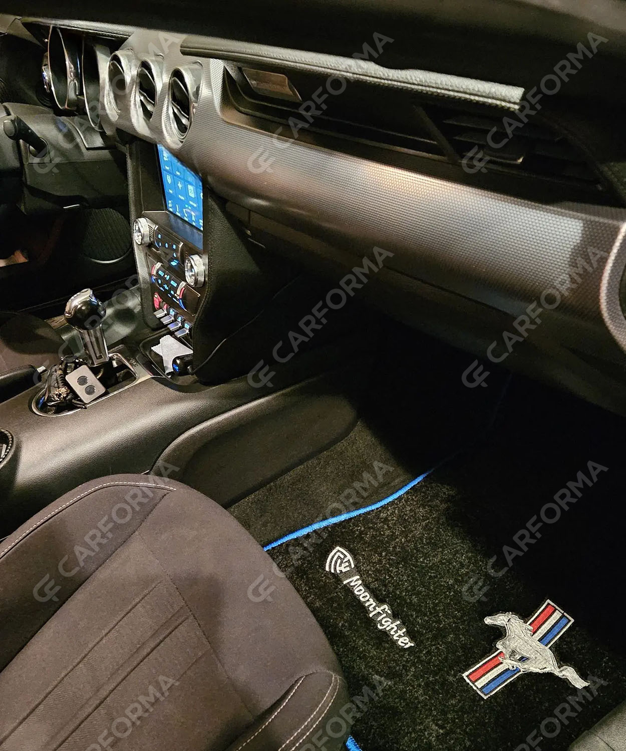 Ворсовые коврики на Ford Mustang VI 2013&nbsp;-&nbsp;2023 в Калуге