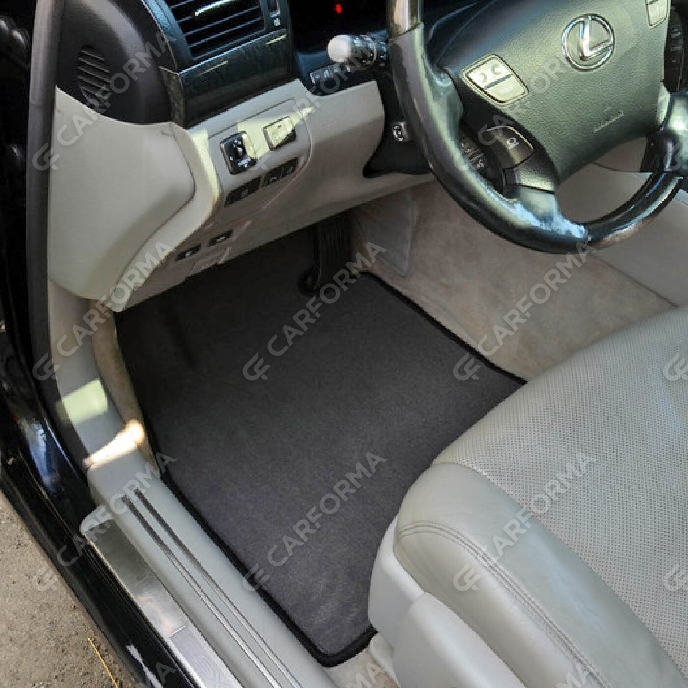 Ворсовые коврики на Lexus LS IV 2006&nbsp;-&nbsp;2017 в Калуге