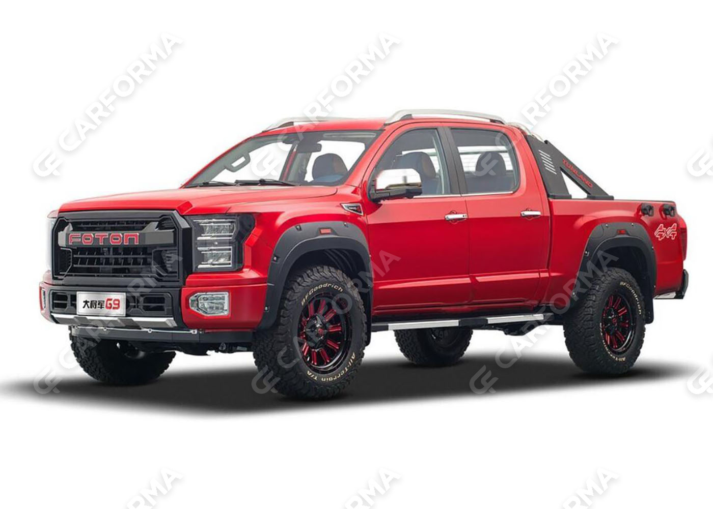 Ворсовые коврики на Foton Tunland G9 2021&nbsp;-&nbsp;2026 в Калуге