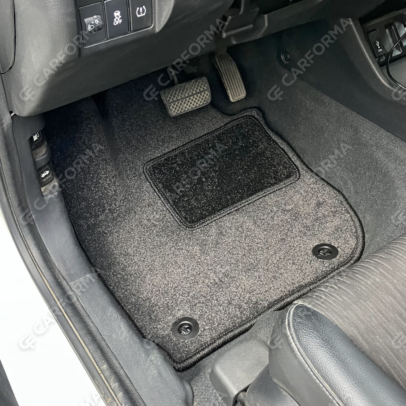 Ворсовые коврики на Honda XR-V I 2014&nbsp;-&nbsp;2022 в Калуге