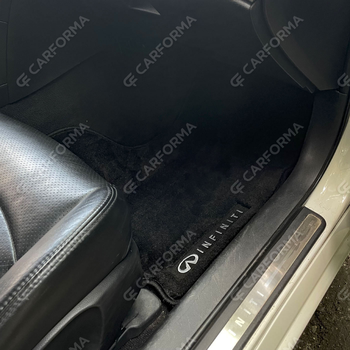 Водительские ворсовые коврики Infiniti G IV Купе 2006&nbsp;-&nbsp;2014 в Калуге