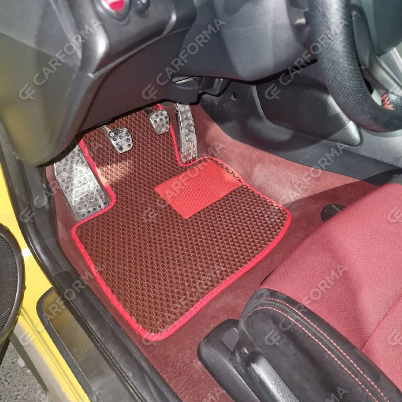 Ворсовые коврики на Honda Civic VIII 3d 2006&nbsp;-&nbsp;2011 в Калуге