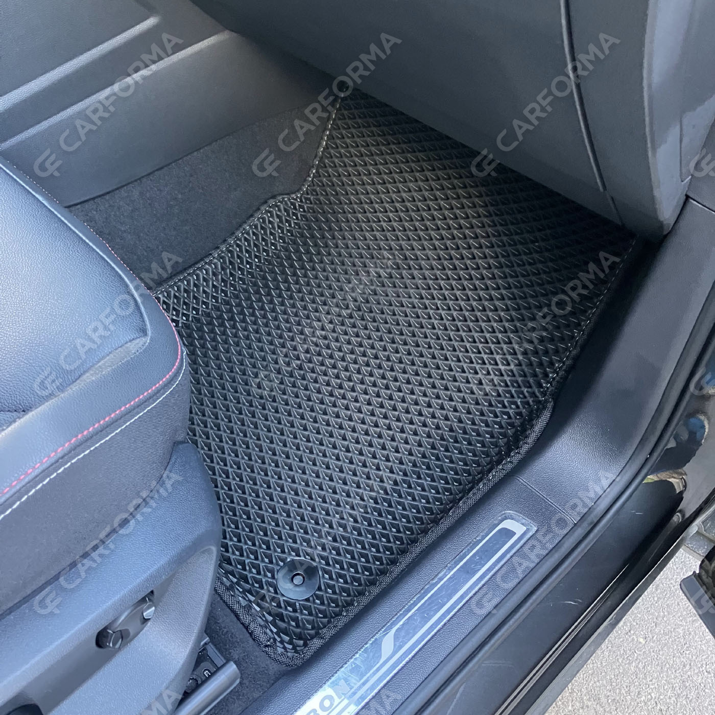 Водительские ворсовые коврики Volkswagen Tayron 2018&nbsp;-&nbsp;2026 в Калуге