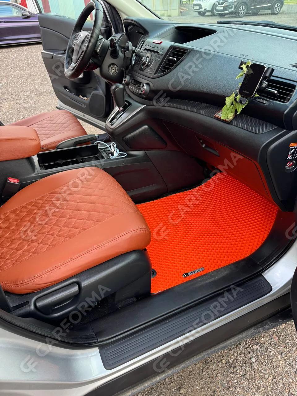 Ворсовые коврики на Honda CR-V IV 2012&nbsp;-&nbsp;2018 в Калуге