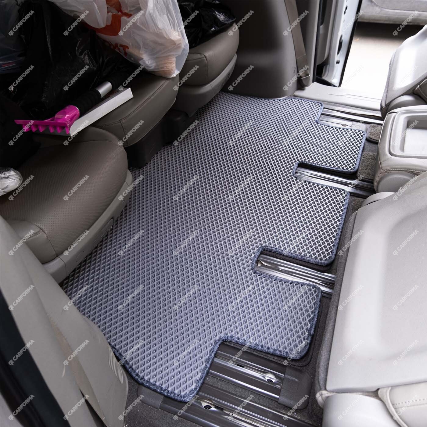 EVA коврики на KIA Carnival III 9 мест и 11 мест 2014&nbsp;-&nbsp;2021 в Калуге