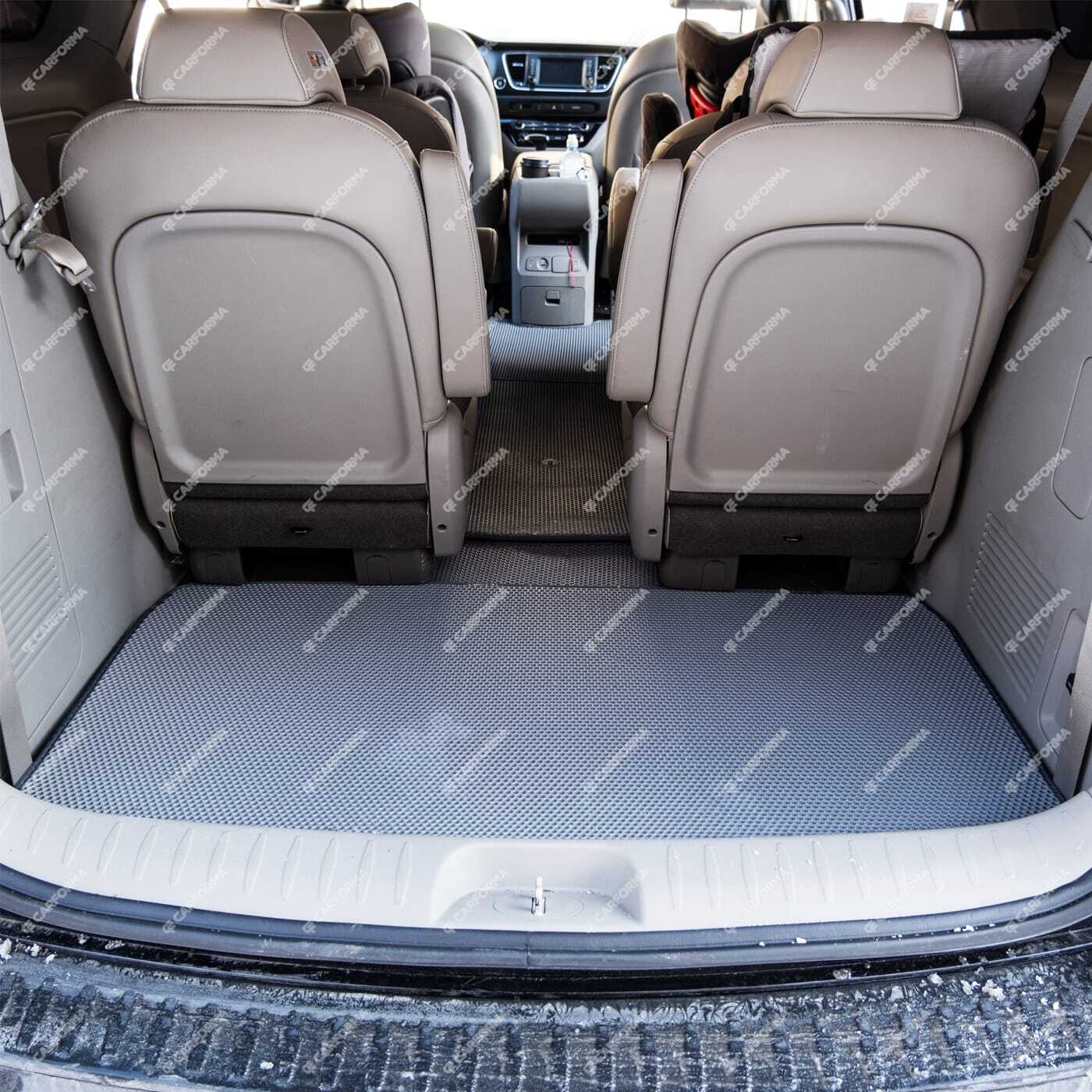 EVA коврики на KIA Carnival III 9 мест и 11 мест 2014&nbsp;-&nbsp;2021 в Калуге