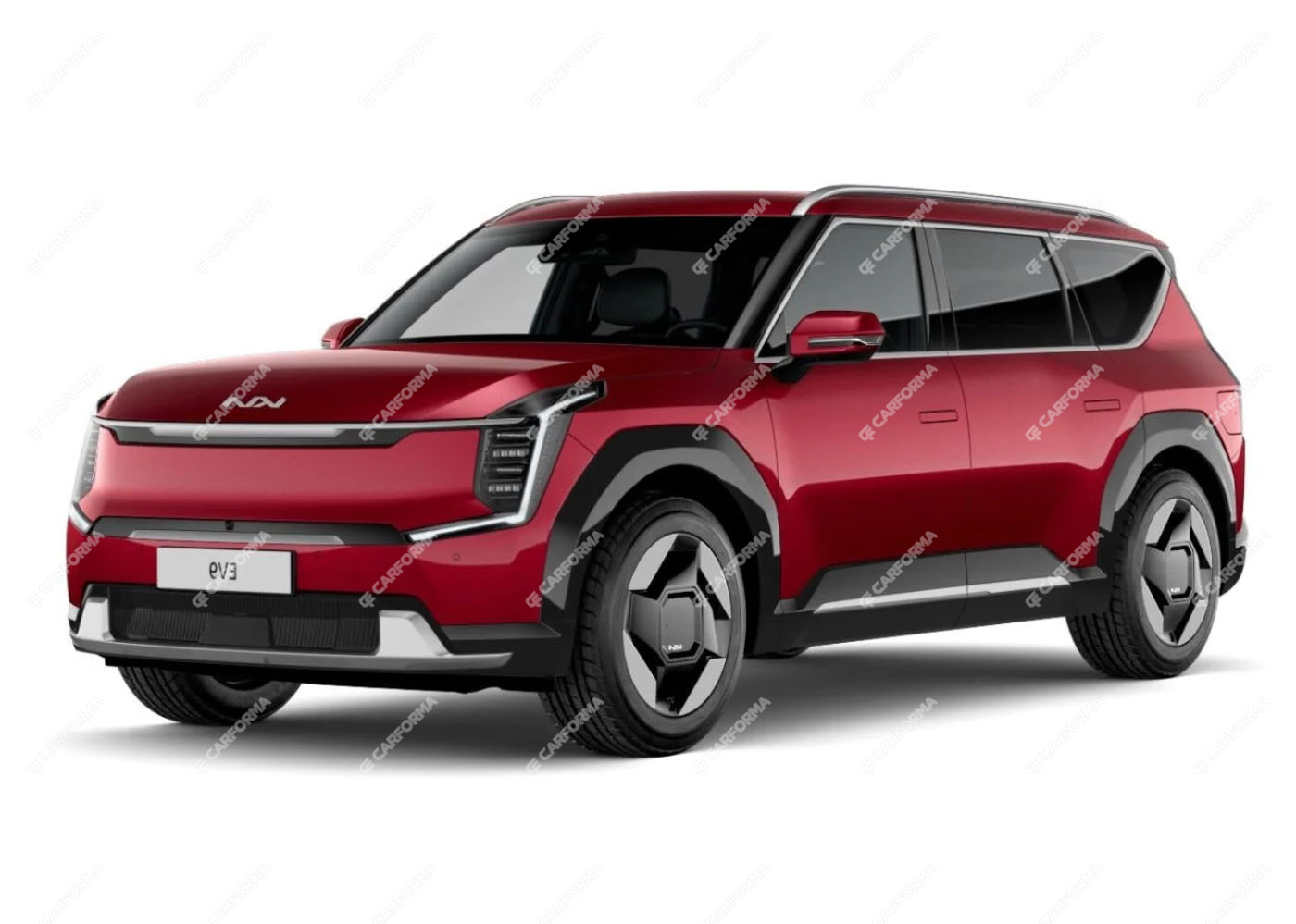 Ворсовые коврики на KIA EV9 2023 - 2025
