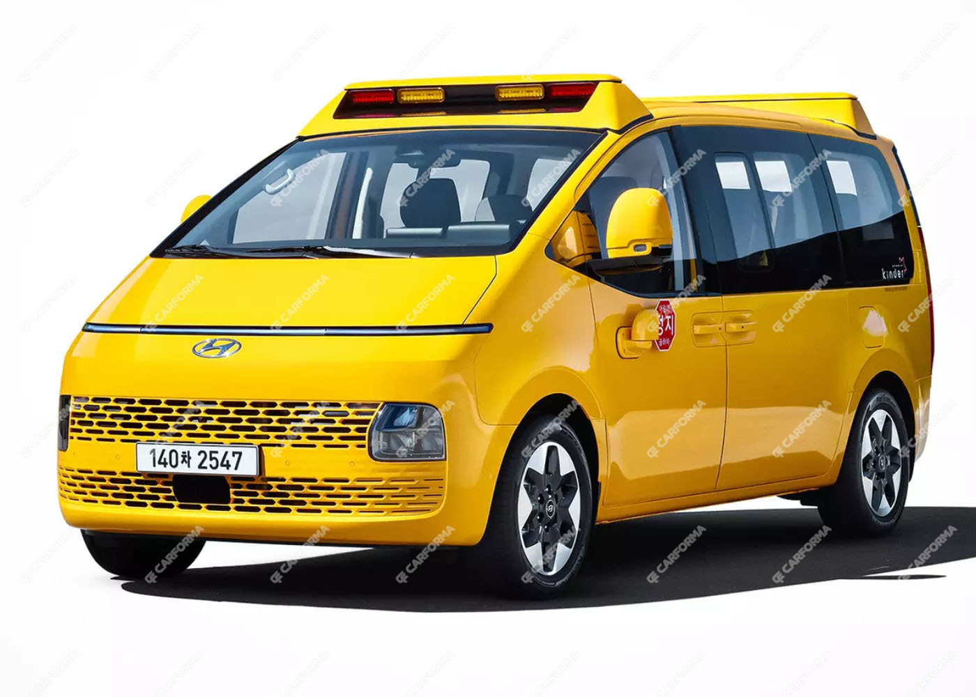 Коврики на Hyundai Staria 8 мест 2021 - 2025