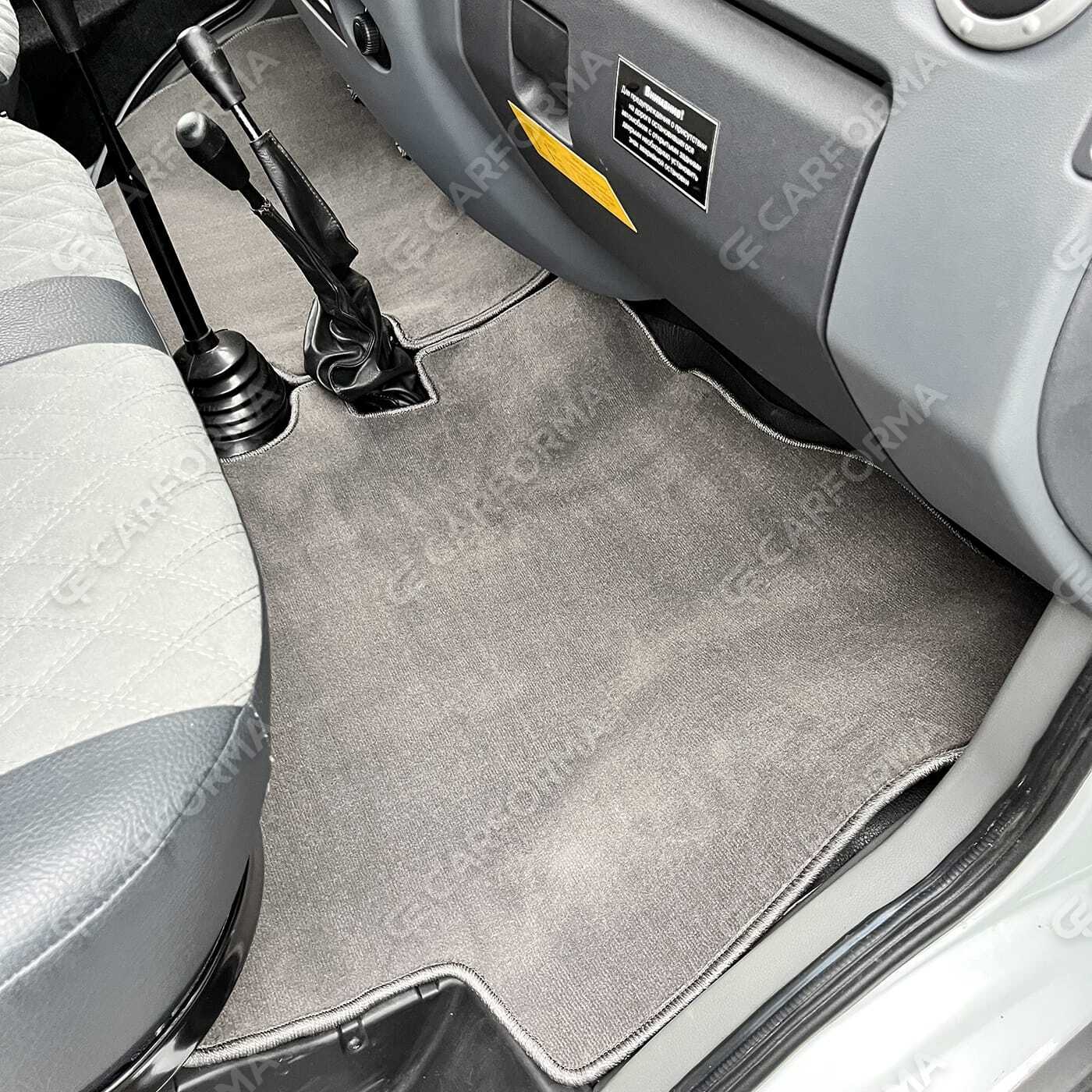 Ворсовые коврики на ГАЗ Соболь Комби грузопассажирский 1998&nbsp;-&nbsp;2026 в Калуге