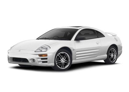 Ворсовые коврики на Mitsubishi Eclipse III 1999 - 2005 в Калуге