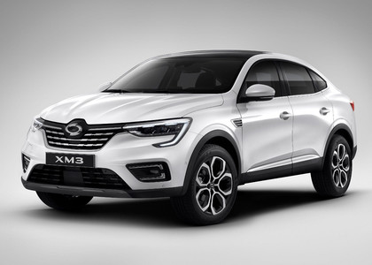 Ворсовые коврики на Renault Samsung XM3 2019 - 2025 в Калуге