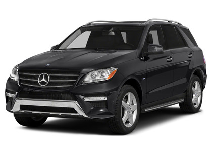 Ворсовые коврики на Mercedes ML (W166) 2011 - 2015 в Калуге