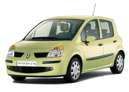 Ворсовые коврики на Renault Modus 2004 - 2012 в Калуге