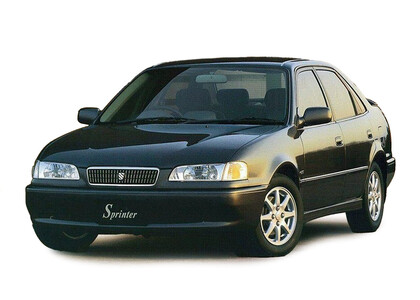 Ворсовые коврики на Toyota Sprinter (E11) 1995 - 2000 в Калуге