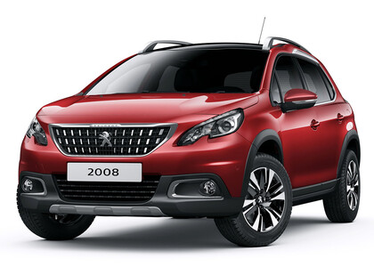 Ворсовые коврики на Peugeot 2008 2013 - 2020 в Калуге