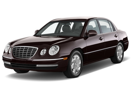 Ворсовые коврики на KIA Opirus 2003 - 2010 в Калуге