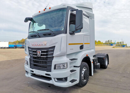 Ворсовые коврики на КамАЗ К5 узкая кабина 54902 2021 - 2025 в Калуге
