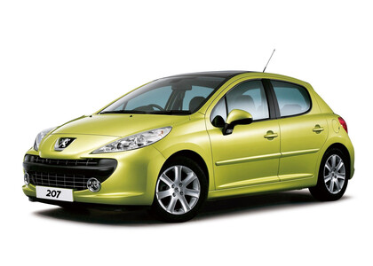 Ворсовые коврики на Peugeot 207 2006 - 2012 в Калуге