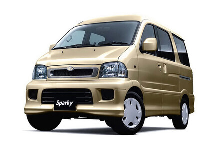 EVA коврики на Toyota Sparky 2000 - 2003 в Калуге
