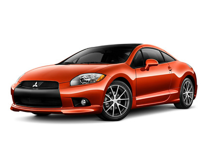 Ворсовые коврики на Mitsubishi Eclipse IV 2005 - 2011 в Калуге