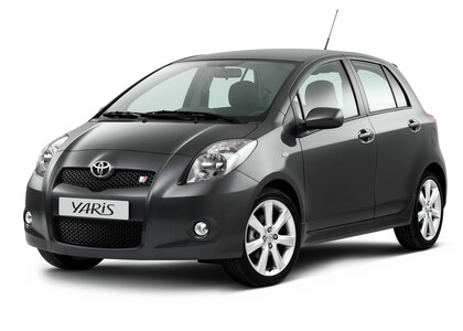 Ворсовые коврики на Toyota Yaris II 2005 - 2011 в Калуге
