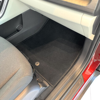 Ворсовые коврики на KIA Carnival IV 7 мест с оттоманками 2020&nbsp;-&nbsp;2025 в Калуге