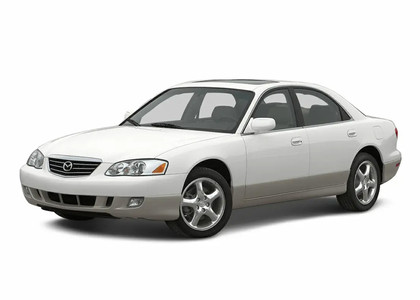 Ворсовые коврики на Mazda Xedos 9 1993 - 2003 в Калуге