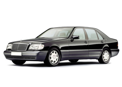Ворсовые коврики на Mercedes S (W140) 1991 - 1998 в Калуге