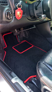 Ворсовые коврики на Porsche 911 (996) 1997 - 2005 в Калуге Ворсовые коврики на Porsche 911 (996) 1997 - 2005 в Калуге