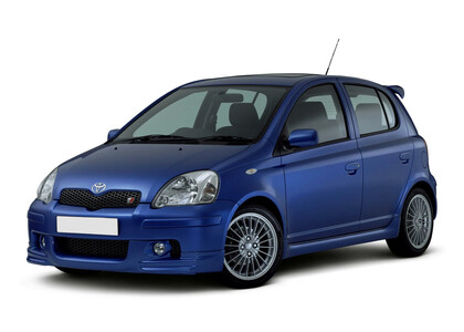 Ворсовые коврики на Toyota Yaris I 1999 - 2005 в Калуге