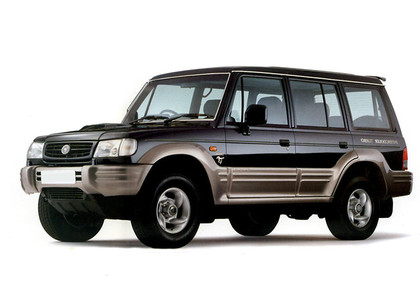 Ворсовые коврики на Hyundai Galloper II 1997 - 2003 в Калуге