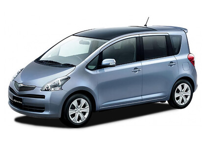 Ворсовые коврики на Toyota Ractis I 2005 - 2010 в Калуге